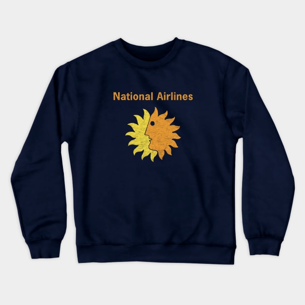 National Airlines Crewneck Sweatshirt by Turboglyde
